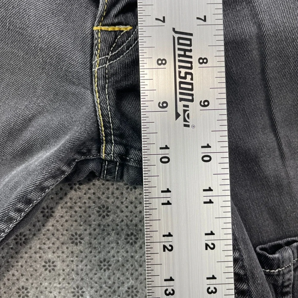 Levis 531 Athletic Slim Fit Jeans Mens 34x34 Fits W33xL32 Gray Charcoal Denim